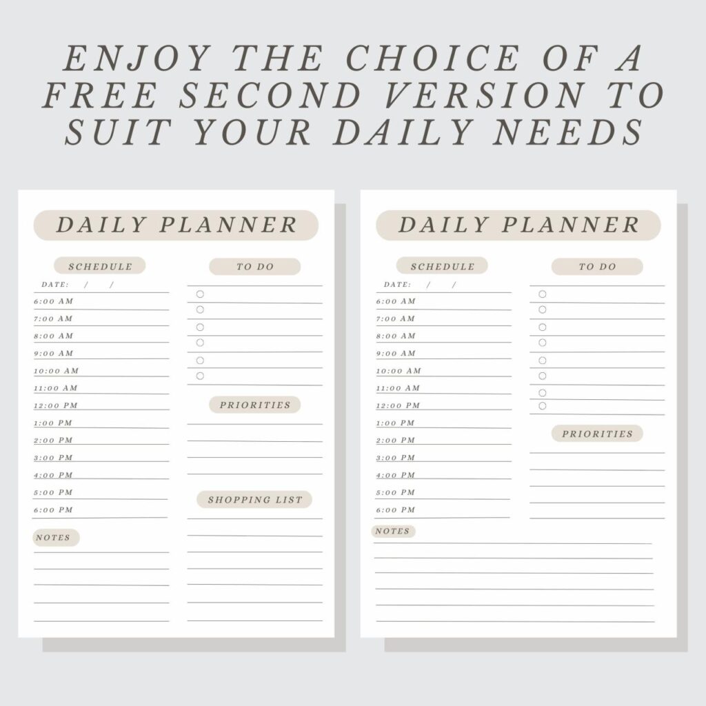 Daily Planner