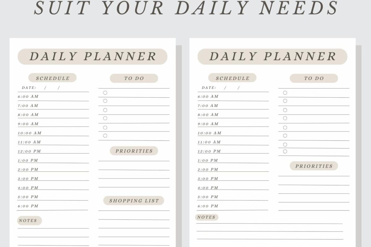 Daily Planner Daily Planner