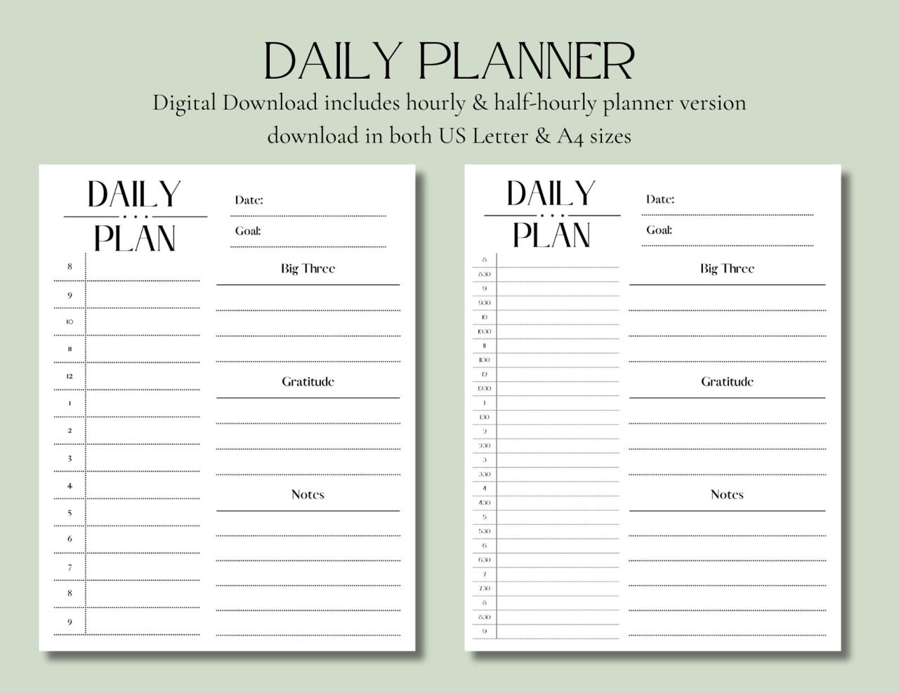 Daily planner