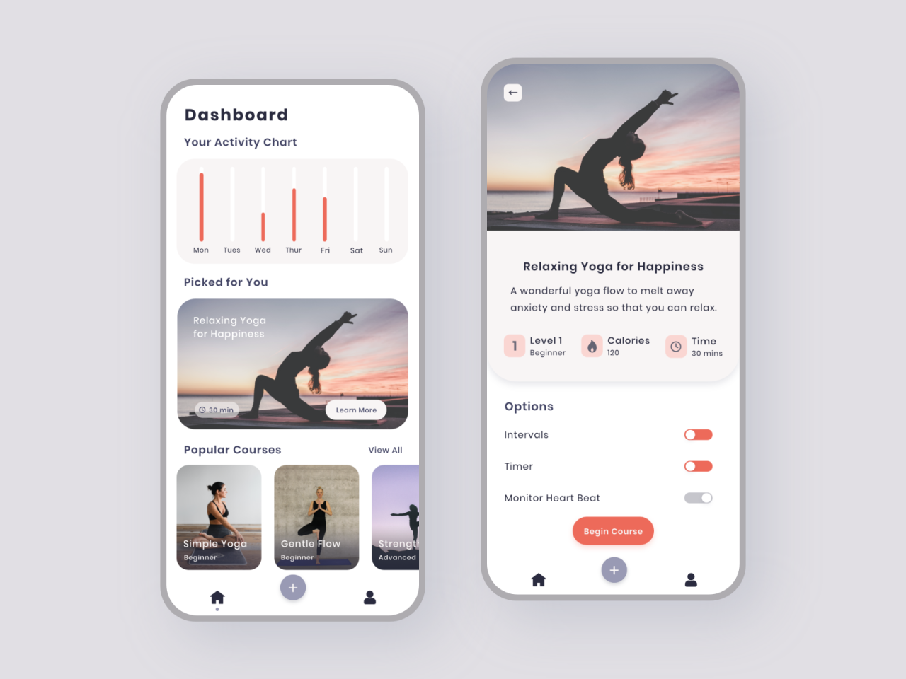 Dribbble - Yoga Tracker App@2x.png by Tarrea