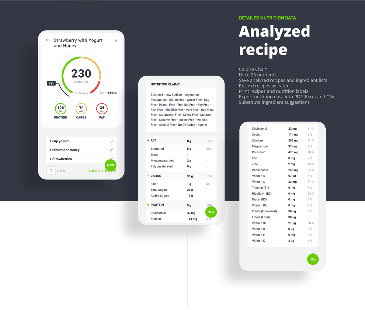 Nutrition App - UI/UX Concept and Process on Behance | Nutrition app ... Nutrition App - UI/UX Concept and Process on Behance | Nutrition app ...