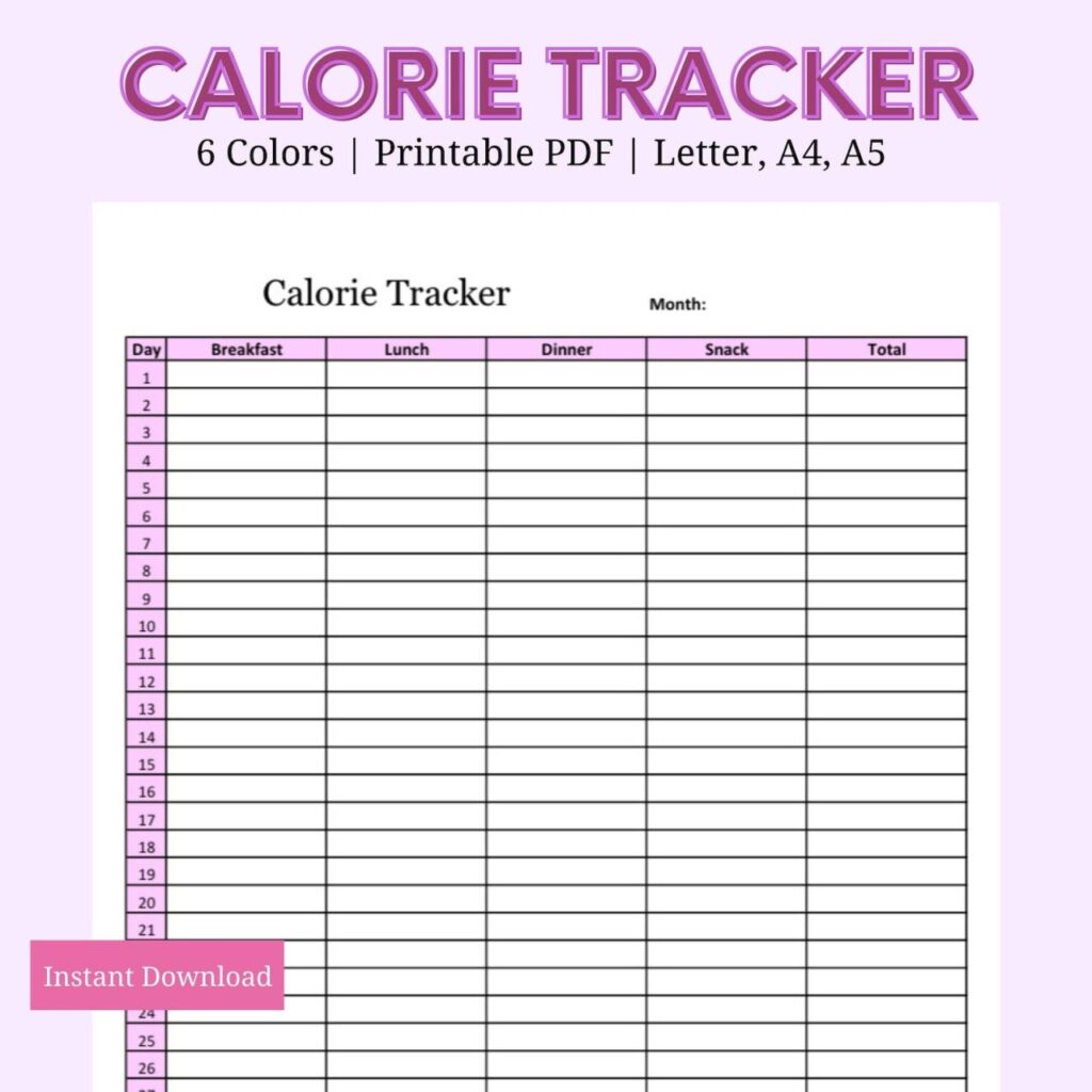 Calorie Tracker