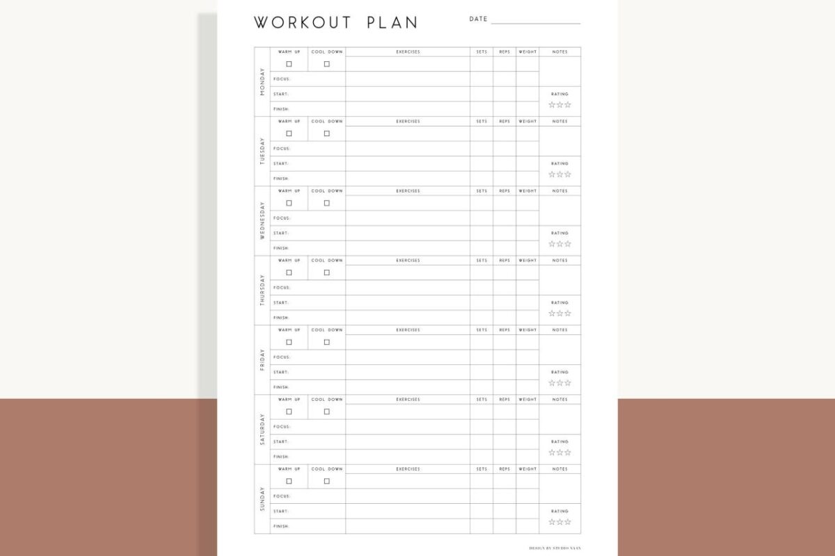 Exercise Planner