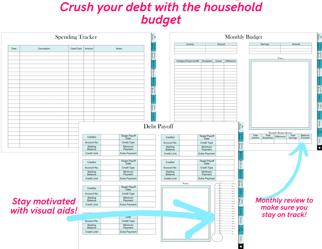 Digital Home Organizer - Sapphire Planner