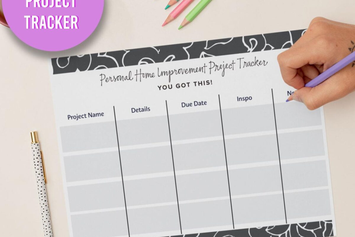 Home Improvement Tracker