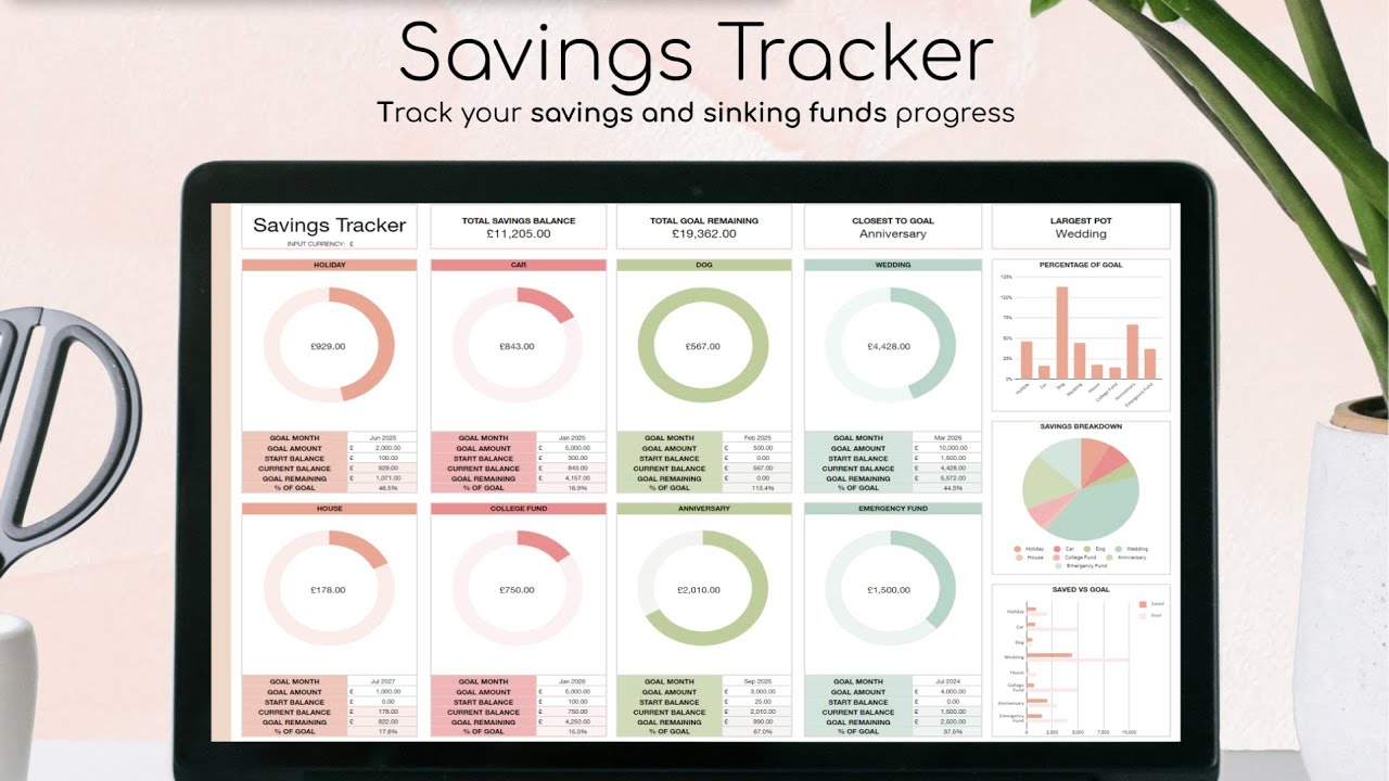 Savings Tracker